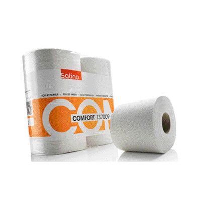 Toiletpapier comfort (2 lgs) van Satino, 12 x 4 stk